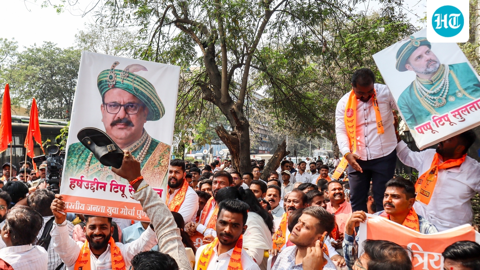BJP-Cong workers clash in Pune over Harshwardhan Sapkal's Shivaji-Tipu remarks, 9 injured