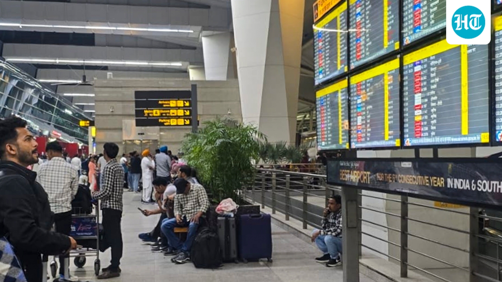 Delhi airport, airlines issue advisory as heavy rain disrupts flight ops