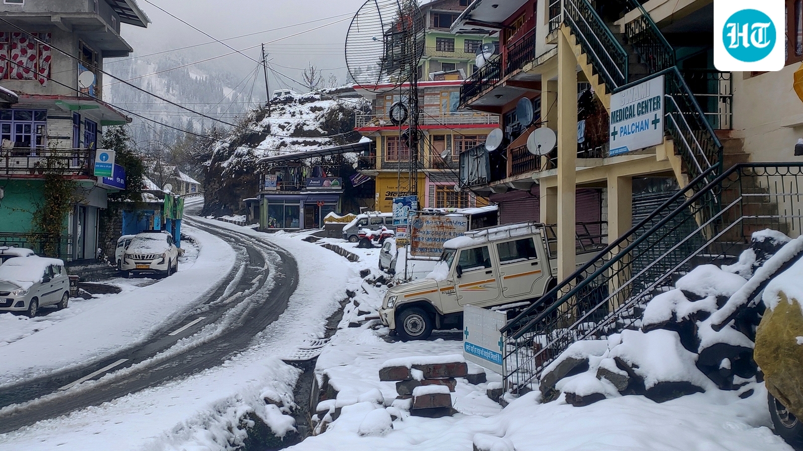 Watch: Snow blankets parts of Himachal, Uttarakhand, Jammu & Kashmir | Check IMD forecast