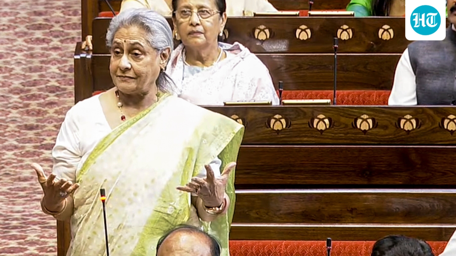 Jaya Bachchan fumes over being interrupted during Parliament speech: ‘Bacche baith jao’ | Video