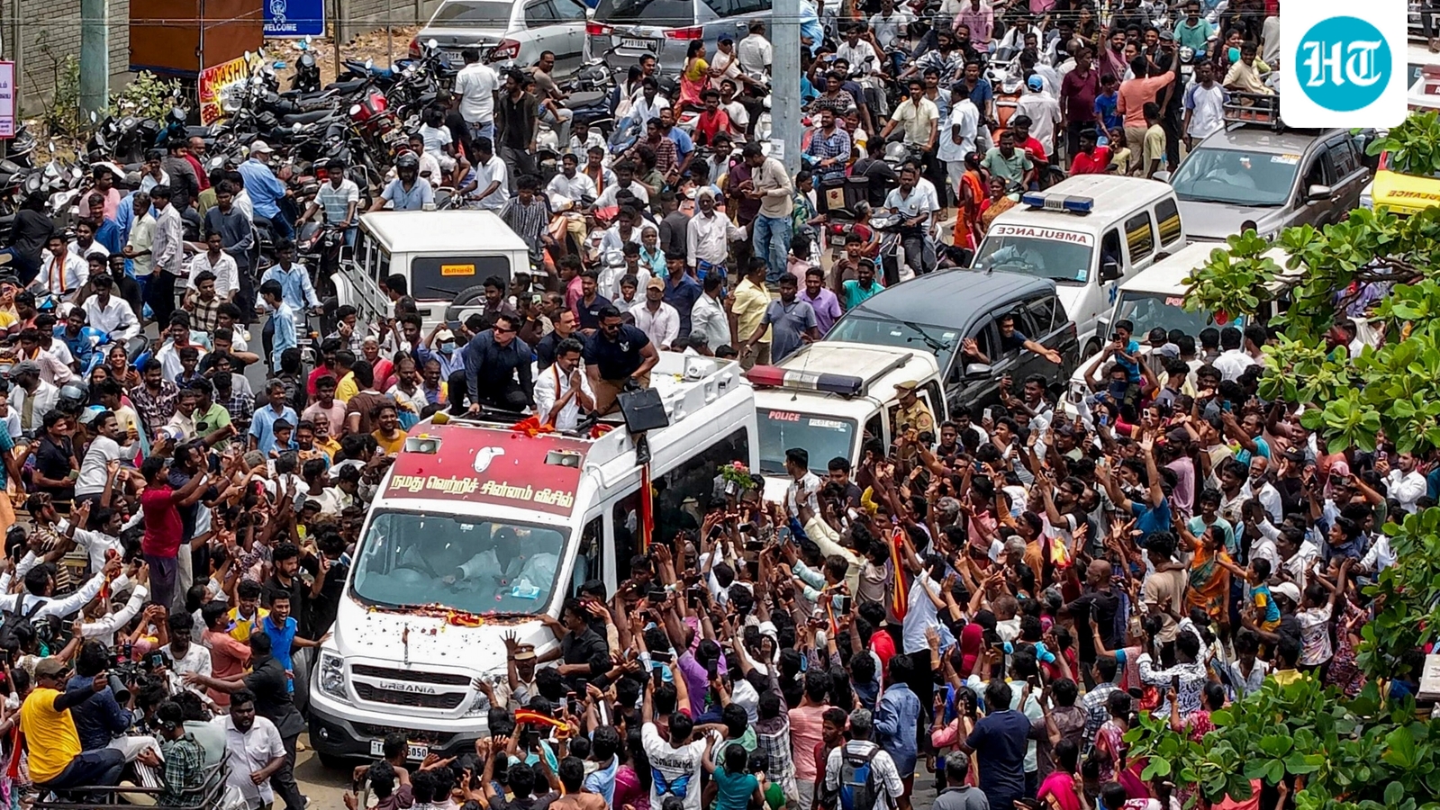 DMK’s KS Ravinchandran calls TVK a ‘toddler party’ at Pulinthope rally