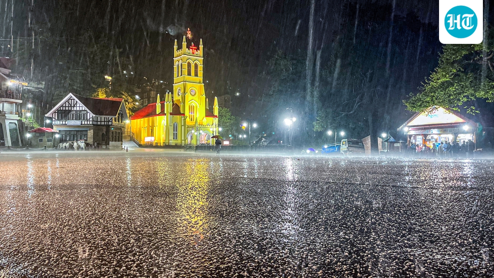 Snowfall in higher reaches of Himachal, IMD issues orange warning for hailstorms