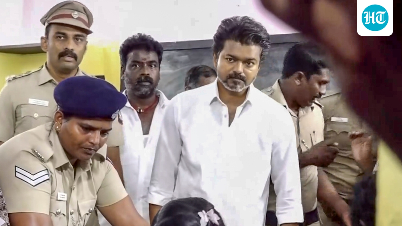 Vijay led TVK candidate's election office set afire near Tamil Nadu's Trichy, probe launched