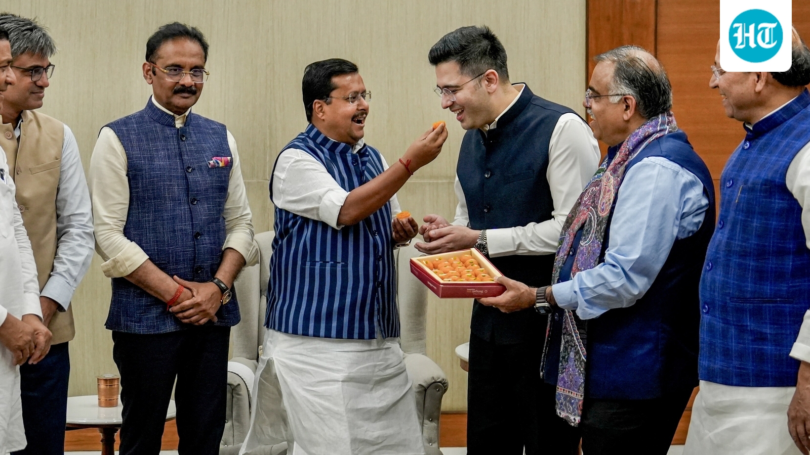 Raghav Chadha news LIVE updates: AAP to seek MPs' Rajya Sabha ouster; Chadha's ‘Sheesh Mahal 2' attack on Kejriwal