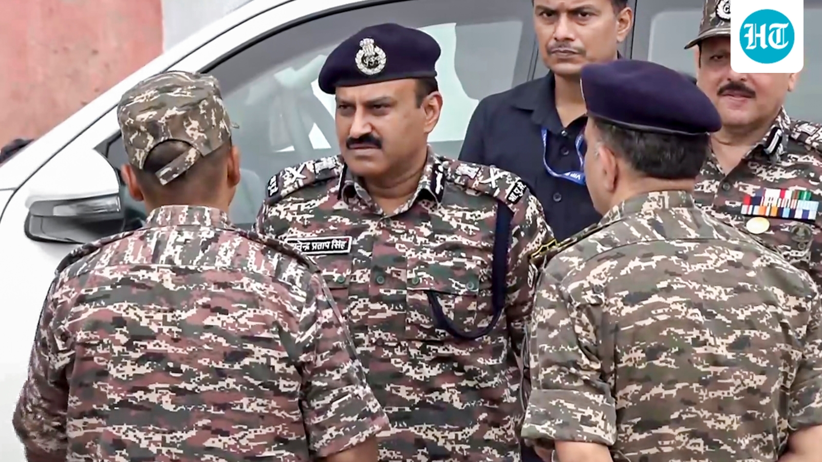 Bengal polls: 'Singham' officer on ground as polling underway in South 24 Parganas