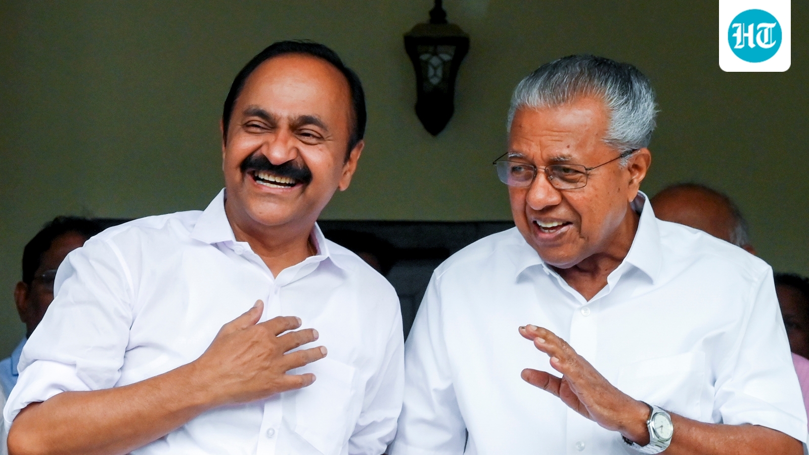 VD Satheesan visits Pinarayi Vijayan after taking charge as Kerala chief minister-designate