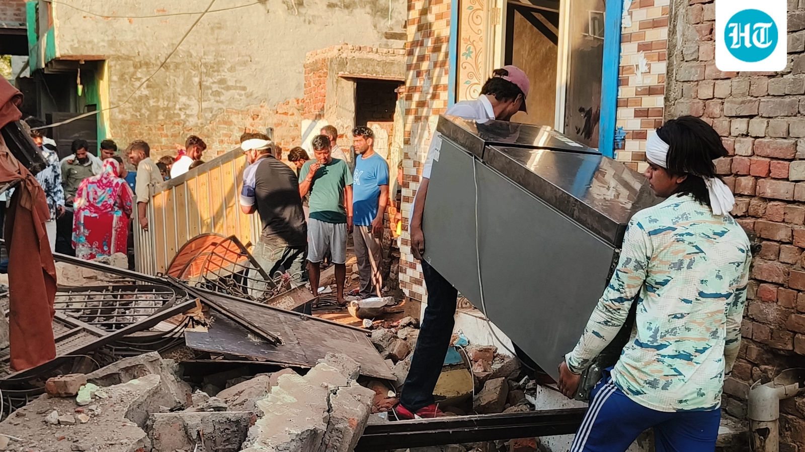 Temple, mosque razed in Faridabad demolition drive to make way for RRTS corridor