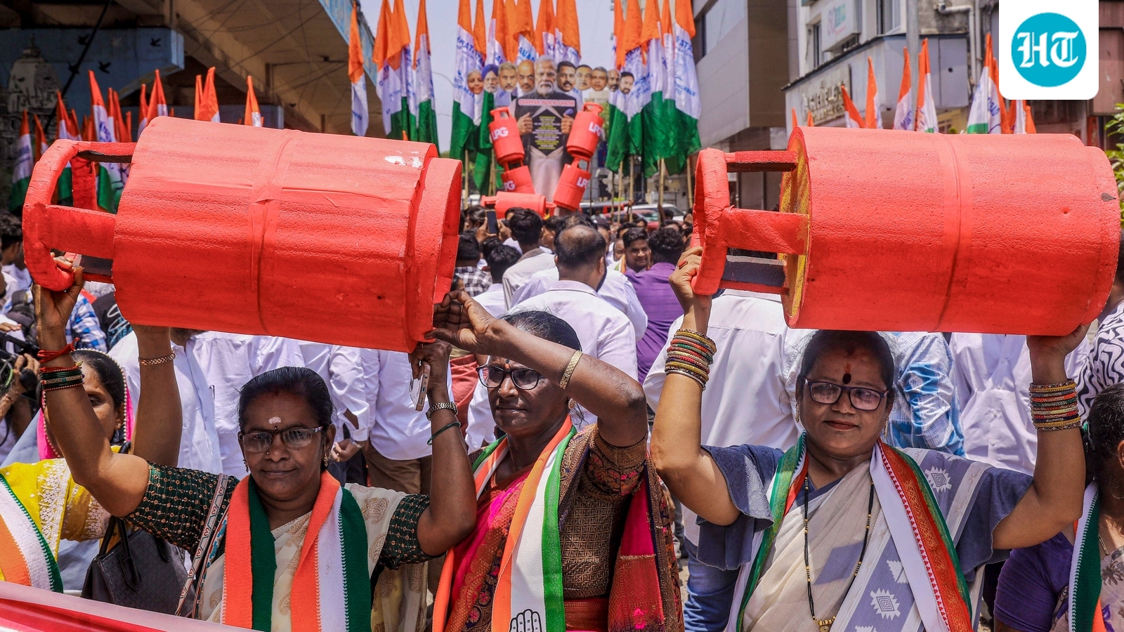 With latest hike, LPG up by  ₹89 in 3 months, Oppn recalls PM Modi's claims of ‘diversification’ amid West Asia war