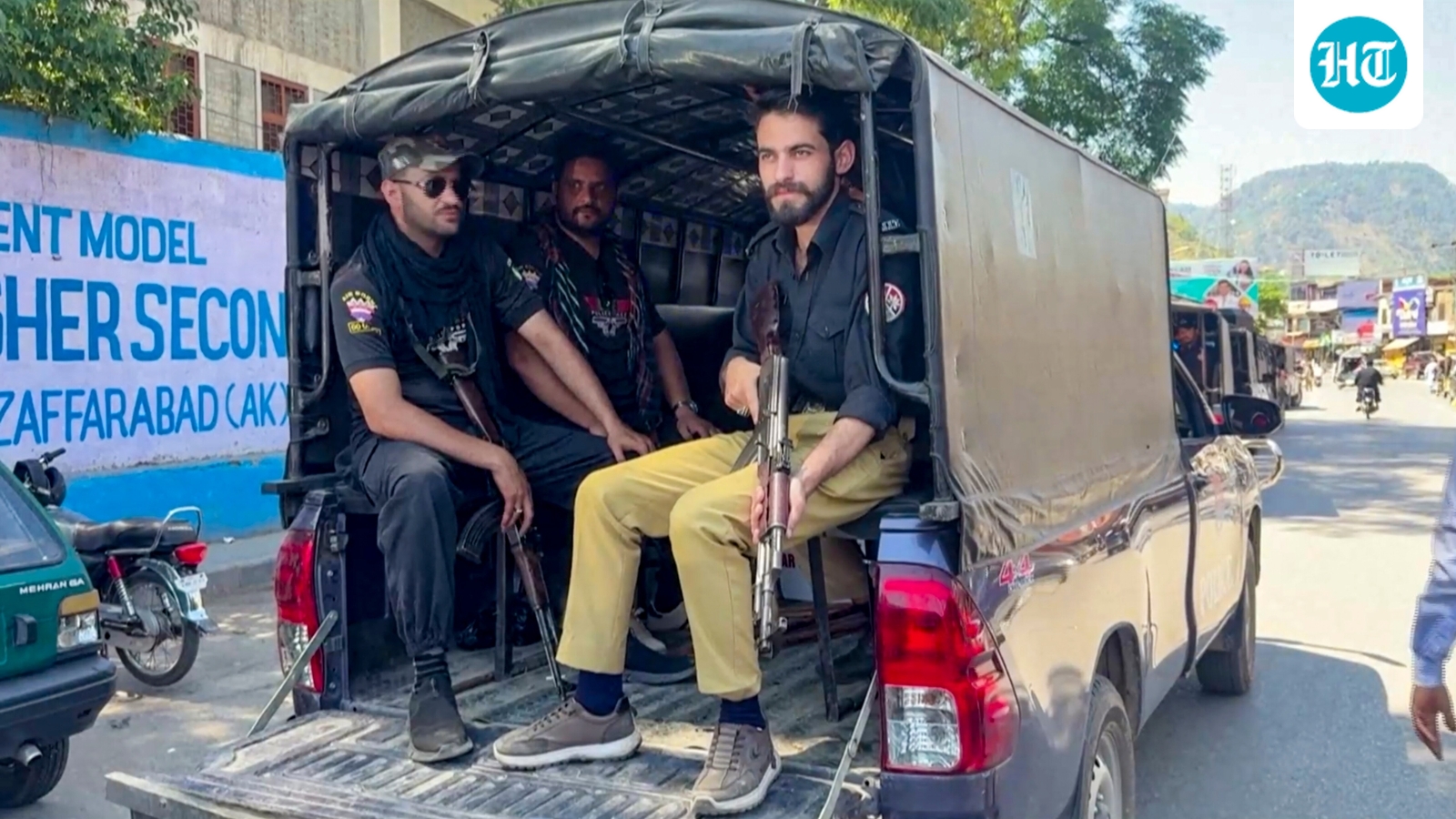 Pak-occupied Kashmir has erupted over a ban. Pakistani forces fire tear gas, shutdown continues