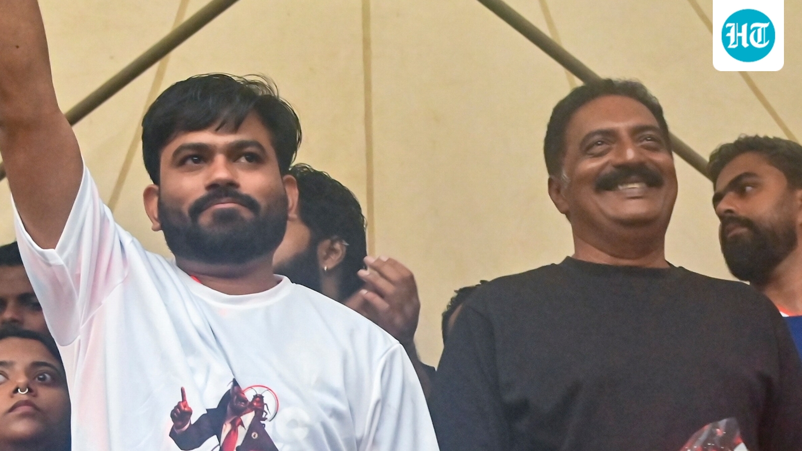 Prakash Raj tells Cockroach Janta Party founder Abhijeet Dipke to continue with his fight: ‘We stand by you’