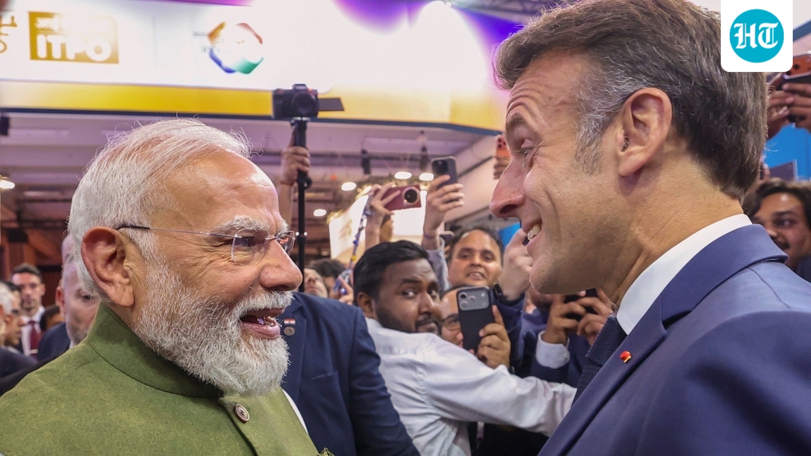 ‘Priya mitra Narendra…’: French President Emmanuel Macron's Hindi farewell message for PM Modi | Watch