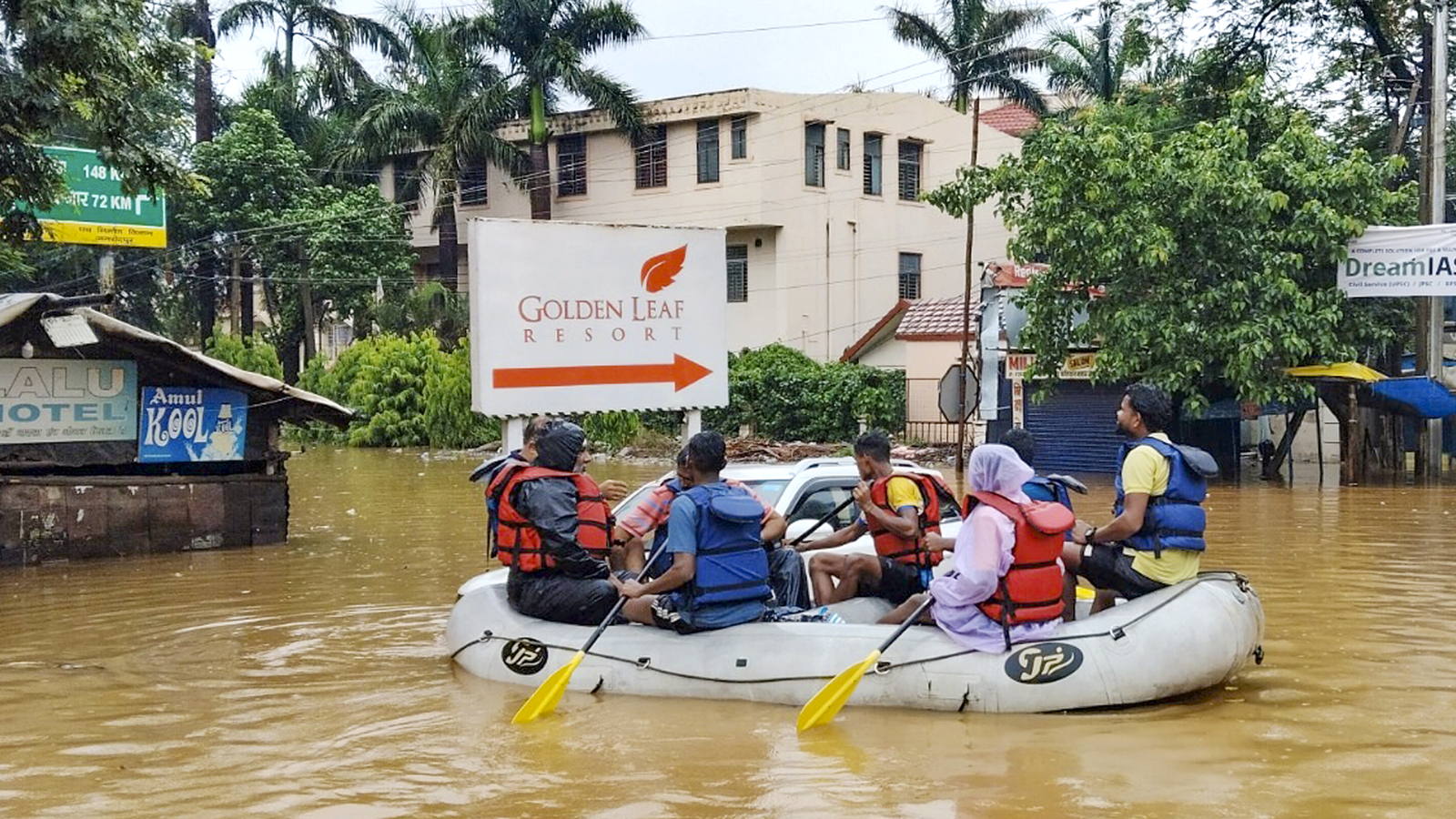 162 students trapped in inundated residential school in Jharkhand after heavy rain rescued