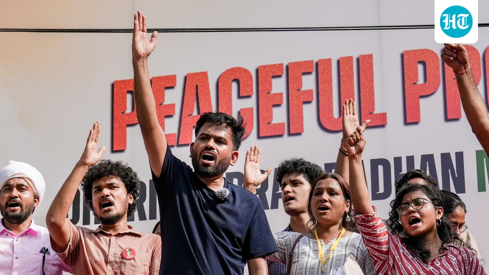 CJP protest in Delhi LIVE: Protest declared illegal as 5pm deadline ends; Abhijeet Dipke still on site