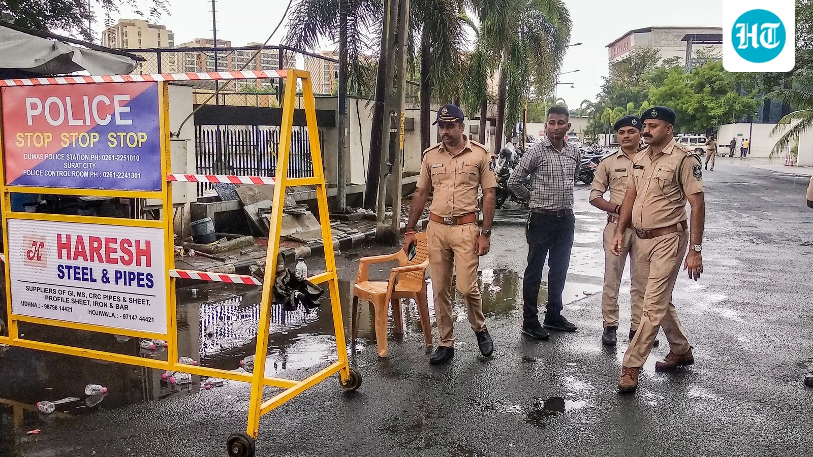 Four workers die after inhaling toxic fumes while cleaning septic tank in Gujarat's Surat