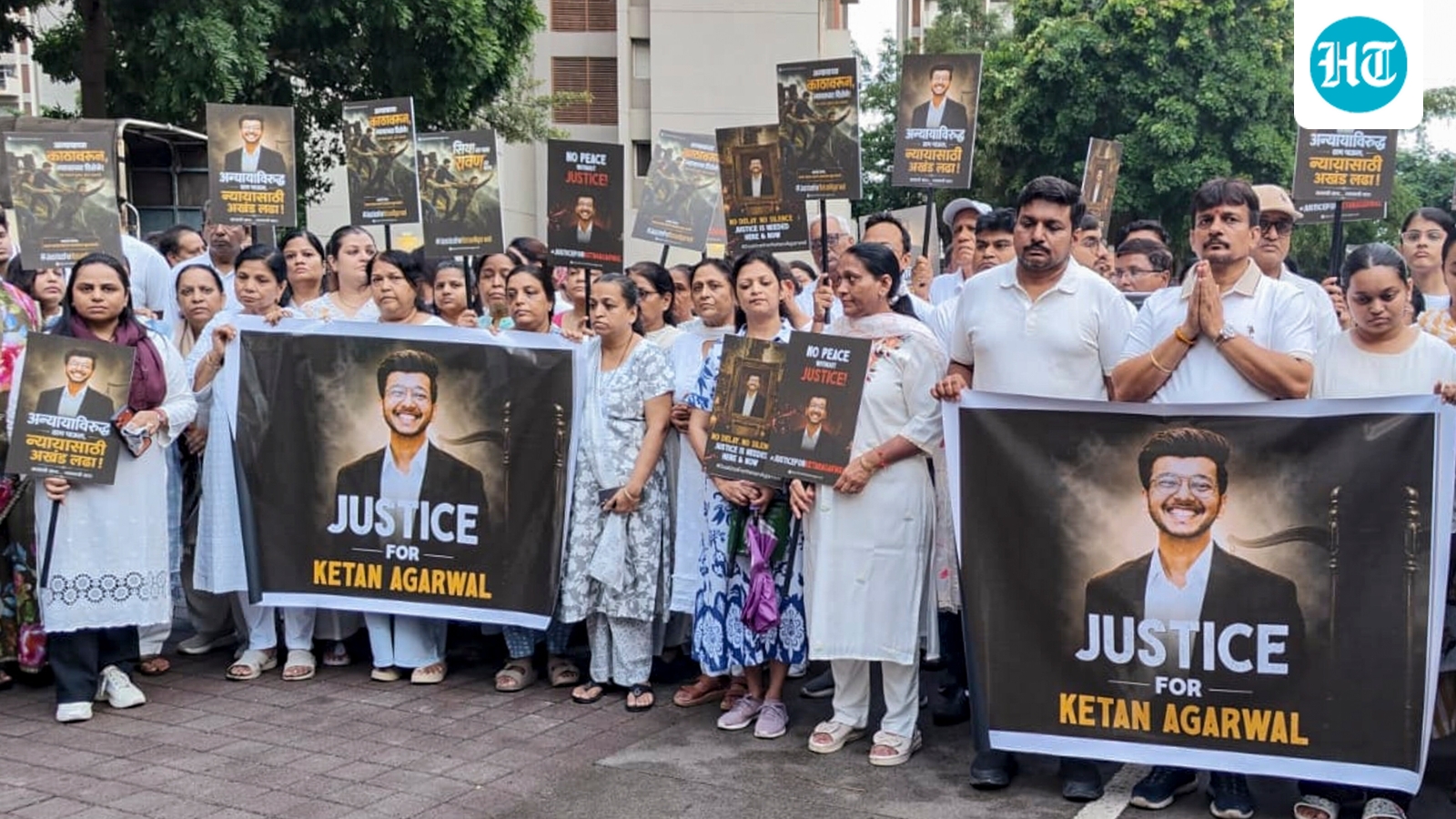‘Death penalty for Siya, Chetan’: Ketan Agrawal's parents join march in Pune, demand swift action