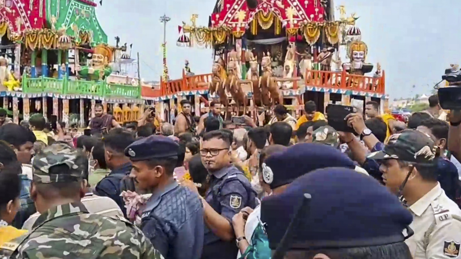 Jagannath Yatra stampede: 2 top officials transferred; Odisha CM apologises after 3 killed | Key updates