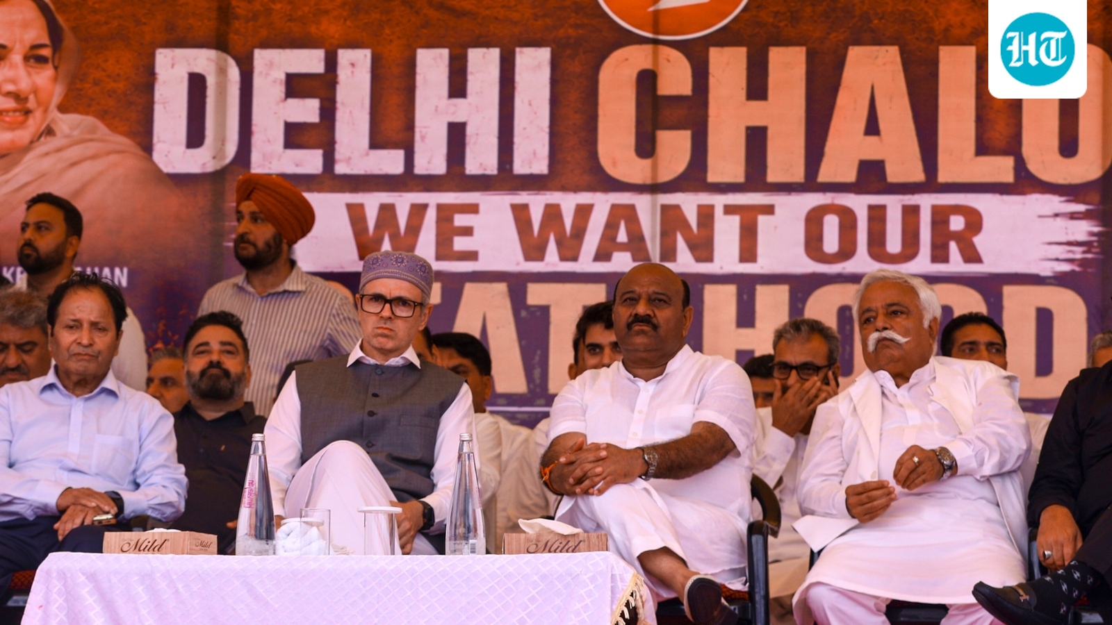 'Enough is enough': Omar Abdullah takes J&K statehood campaign to Delhi