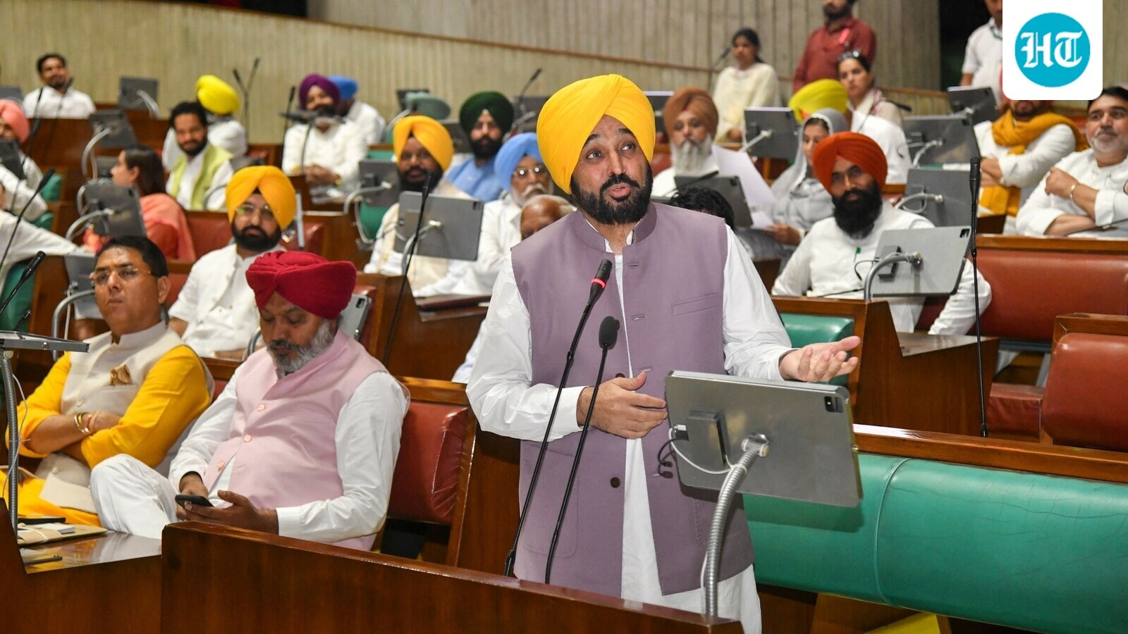 In ‘jonga’ dig at Congress over flood response, Punjab CM Bhagwant Mann's Pak jibe at Rahul Gandhi