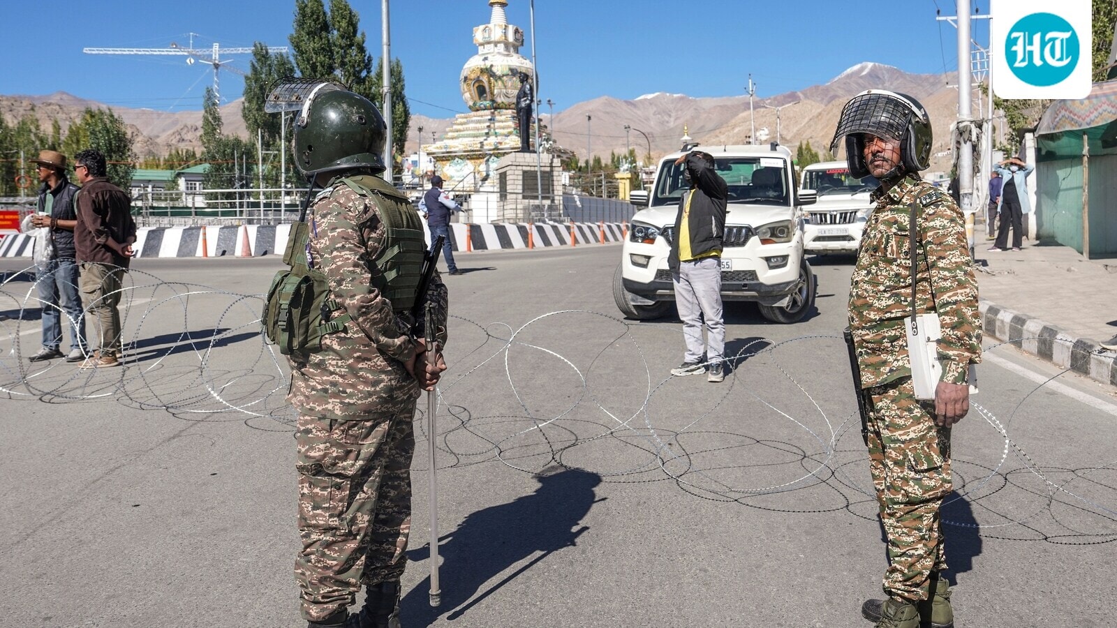 Video: Amid curfew, streets in Ladakh's Leh left deserted, tourism hit