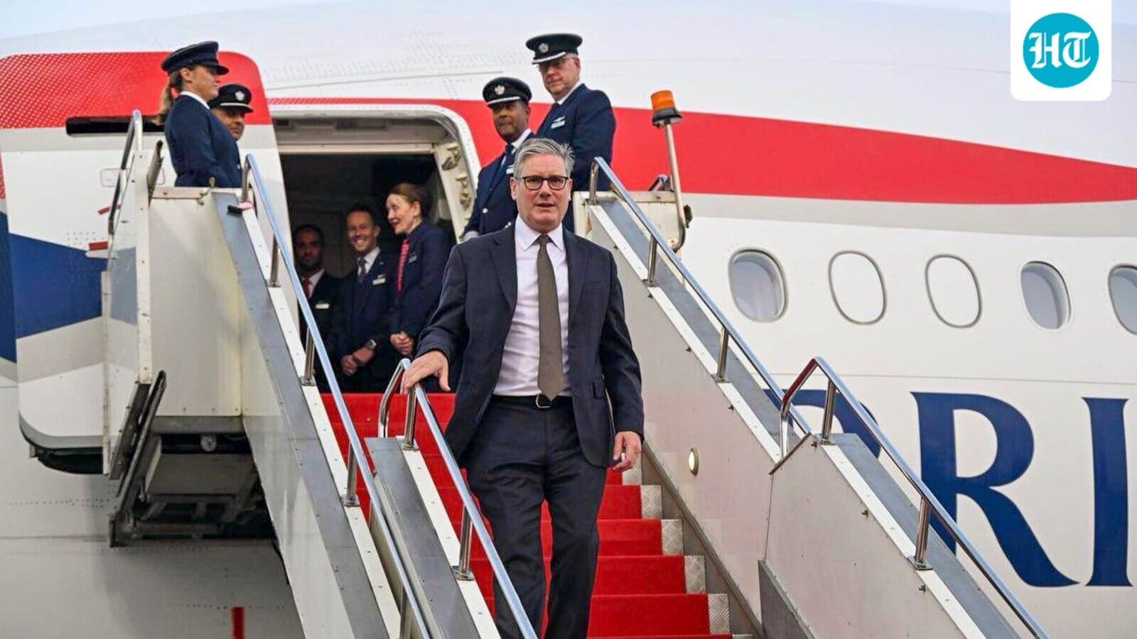 Watch: PM Keir Starmer’s surprise message from cockpit on UK flight to Mumbai