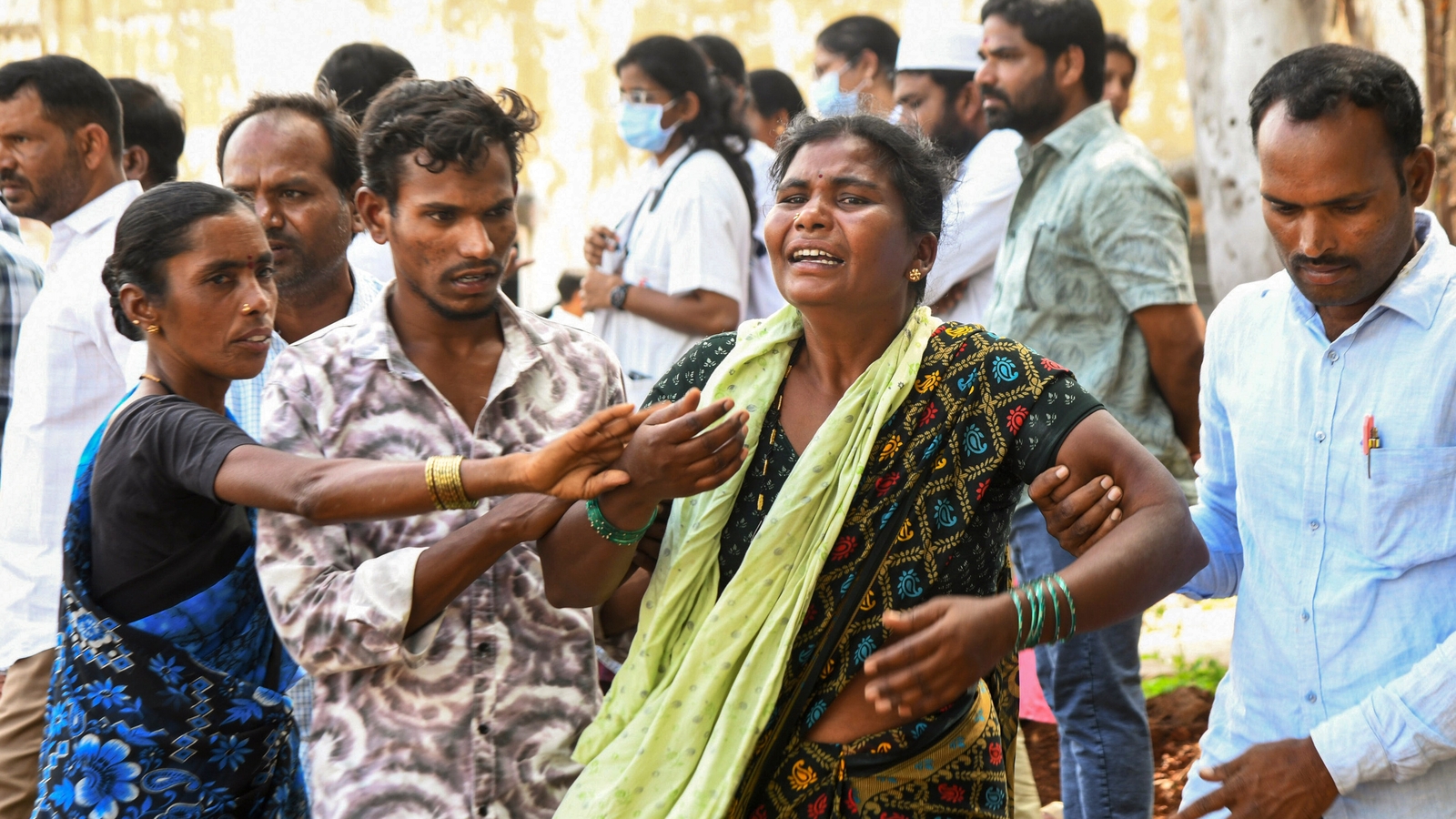 ‘Told wife not to call them’: A father loses three daughters in Telangana bus accident