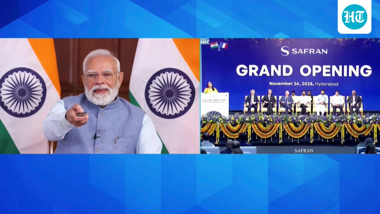 PM Modi inaugurates Safran Aircraft Engine Services India facility in Hyderabad