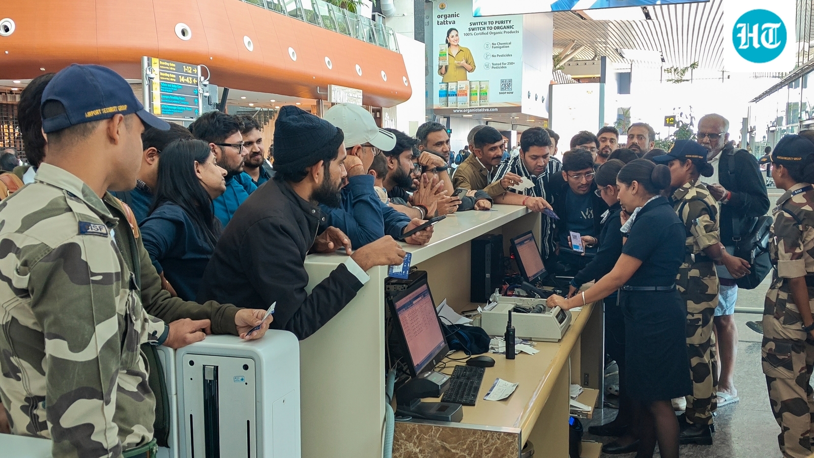 IndiGo crisis: ‘Need to go home to see my son for 1st time’, says passenger at Delhi airport