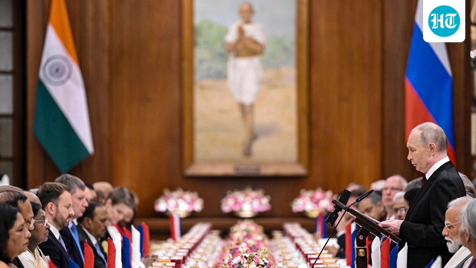 Putin in India live: Russian President wraps up two-day India visit after banquet at Rashtrapati Bhavan
