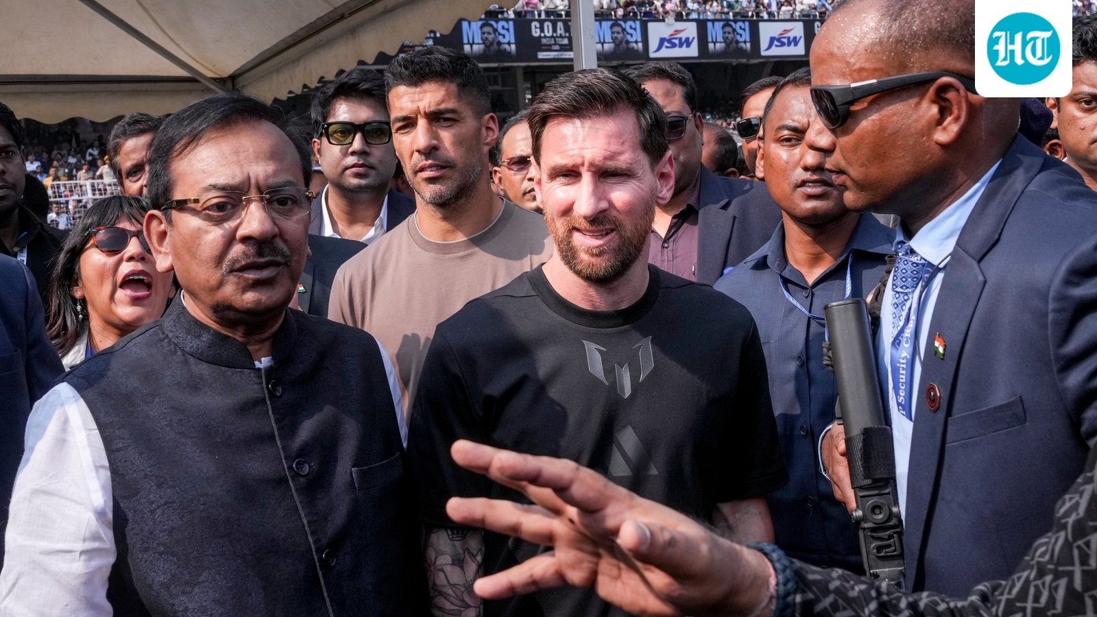 ‘That’s when Messi’s team felt a serious threat’: Pen scratch, VIP grabbing and selfie-obsessed cops forced Kolkata exit