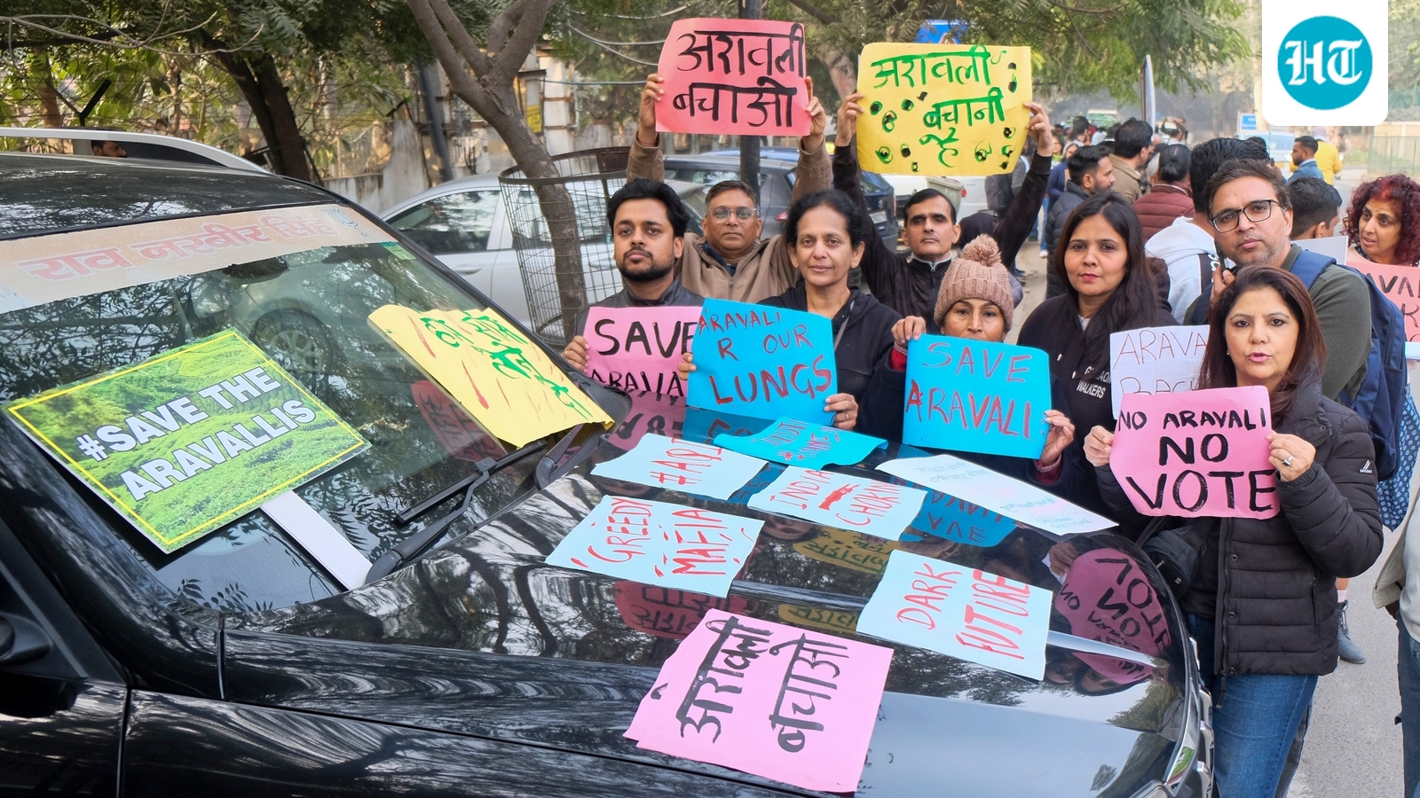 New definition of Aravalli Hills trigger protests, activists fear destruction of ecology