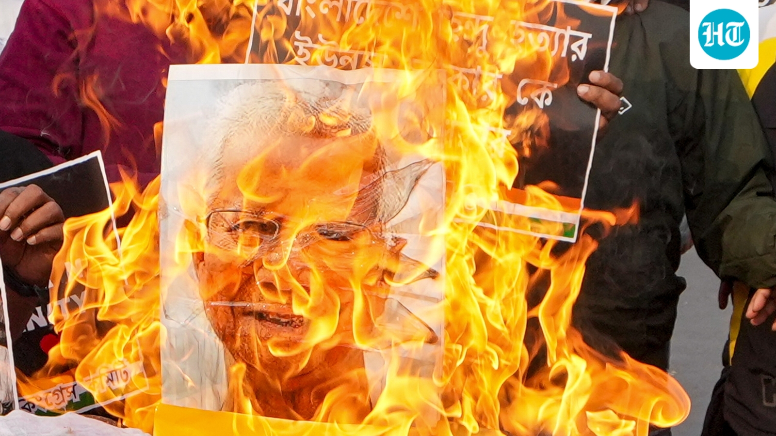 ‘Hindu lives matter’: Protesters gather outside Bangladesh high commission in London, chant Hanuman Chalisa