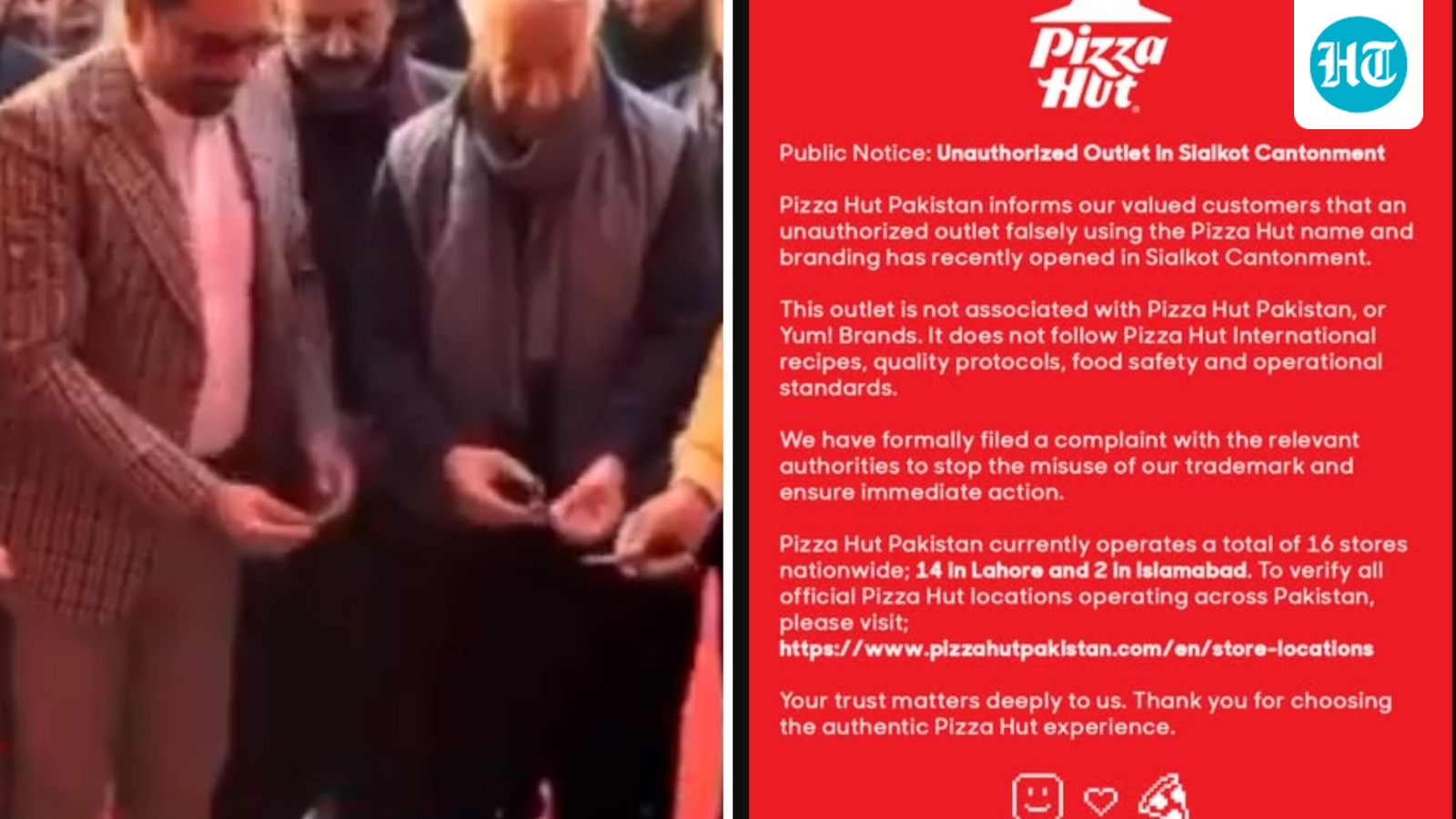 Pakistan minister Khawaja Asif trolled for inaugurating fake ‘Pizza Hut’, US company issues statement