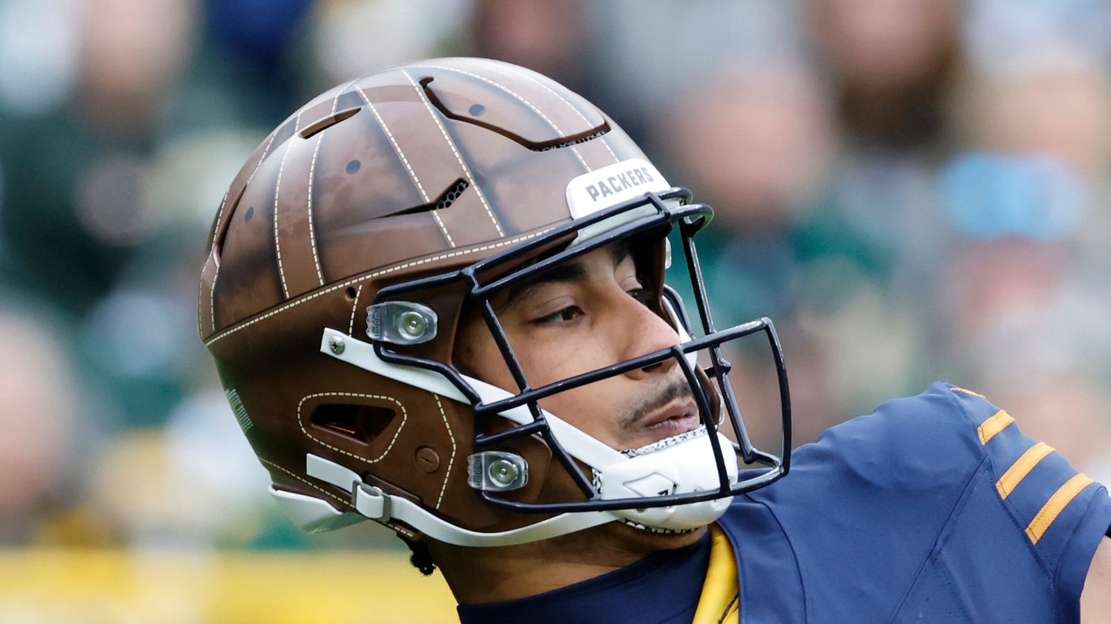 Green Bay Packers debut ‘1923 Classic’ leather helmets on throwback week. What is their significance?