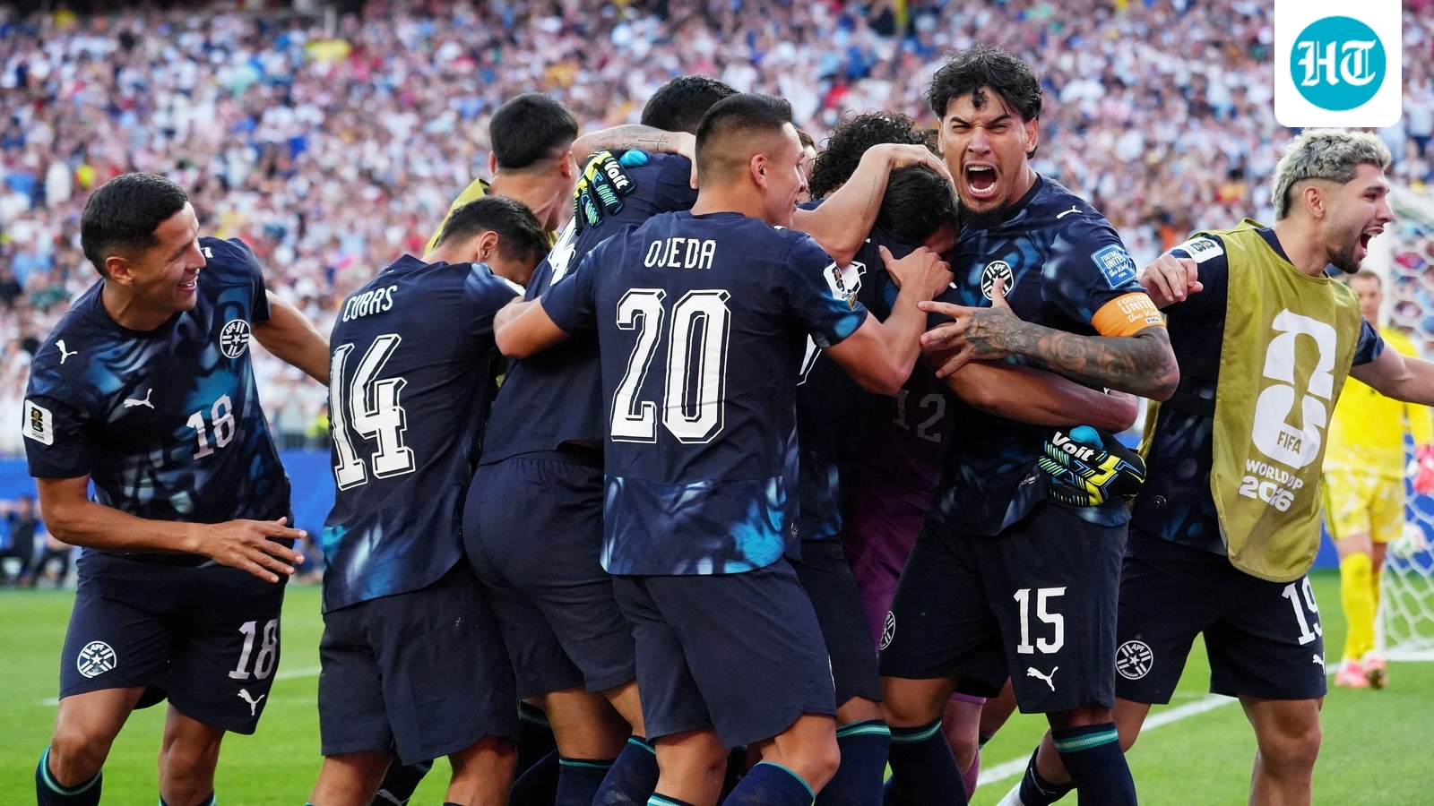 Paraguay knock out four-time champions Germany on penalties in World Cup shocker to reach round of 16