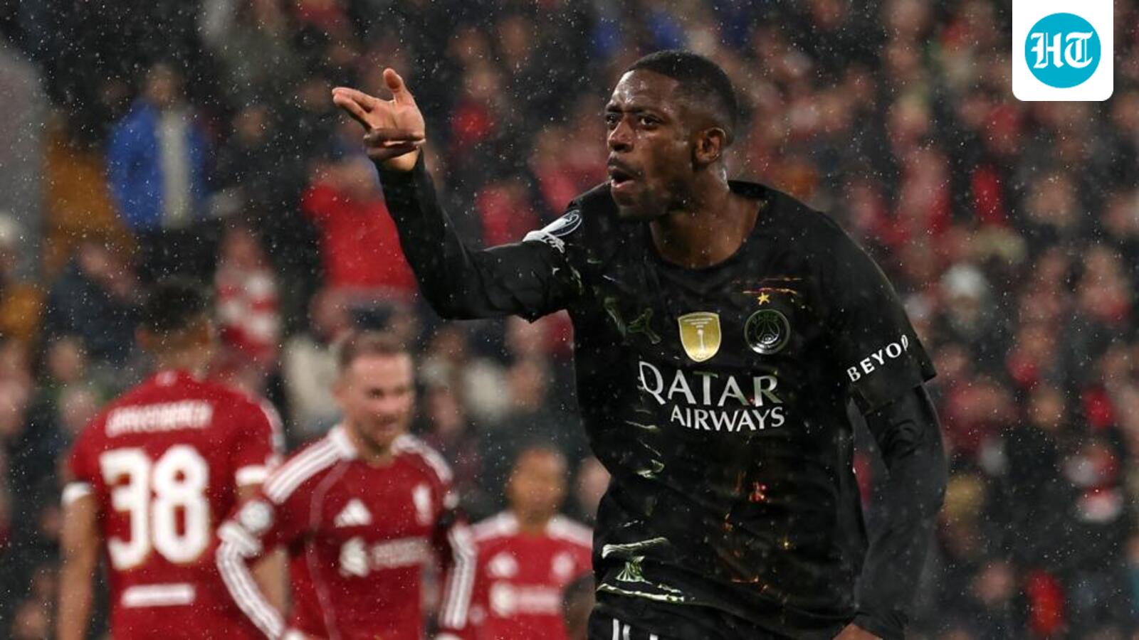 Champion League: Clinical Dembele helps PSG quell Liverpool’s fight