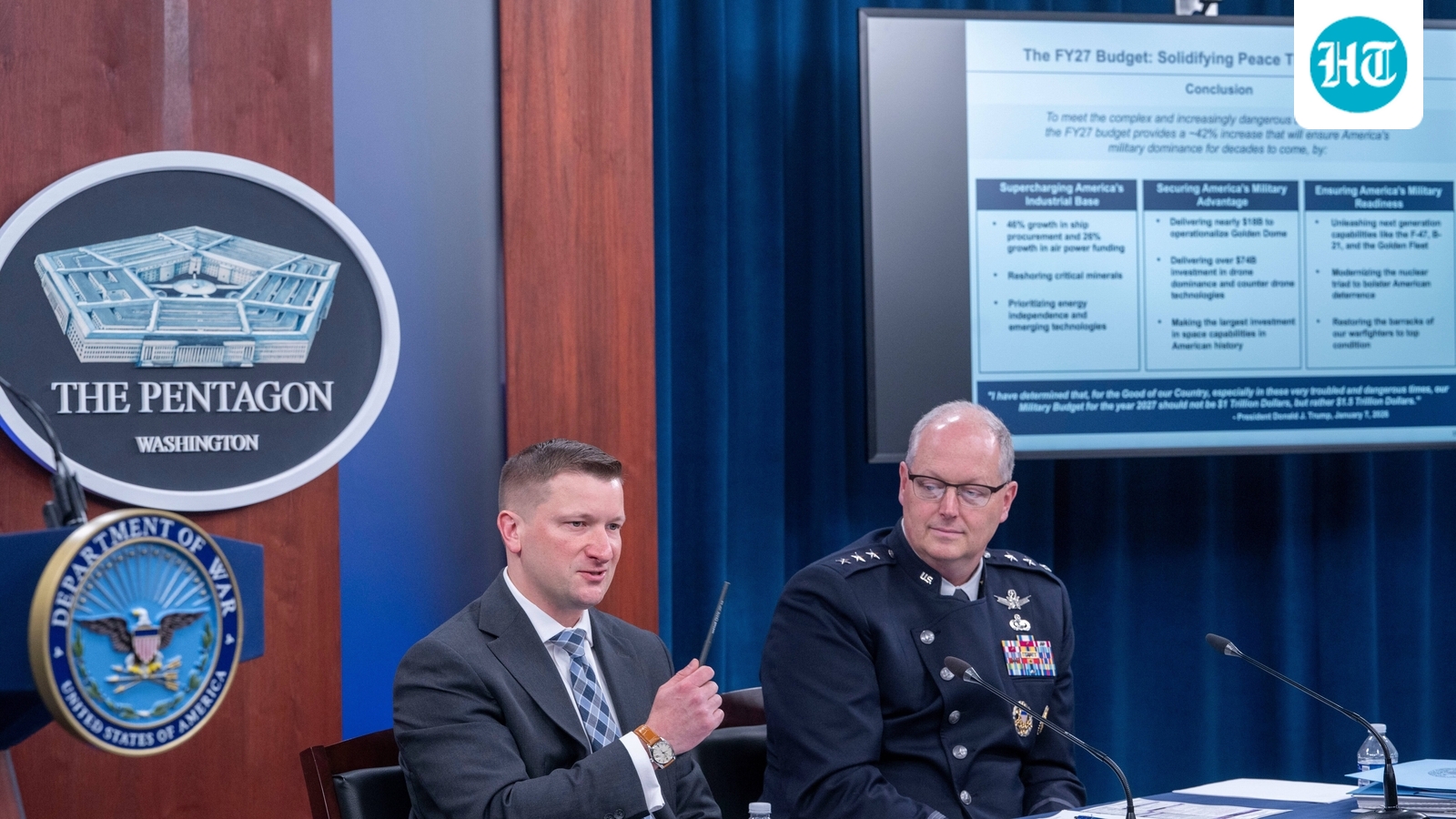 Trump requests $1.5 trillion for defence budget: Ships, B-21 bomber and more