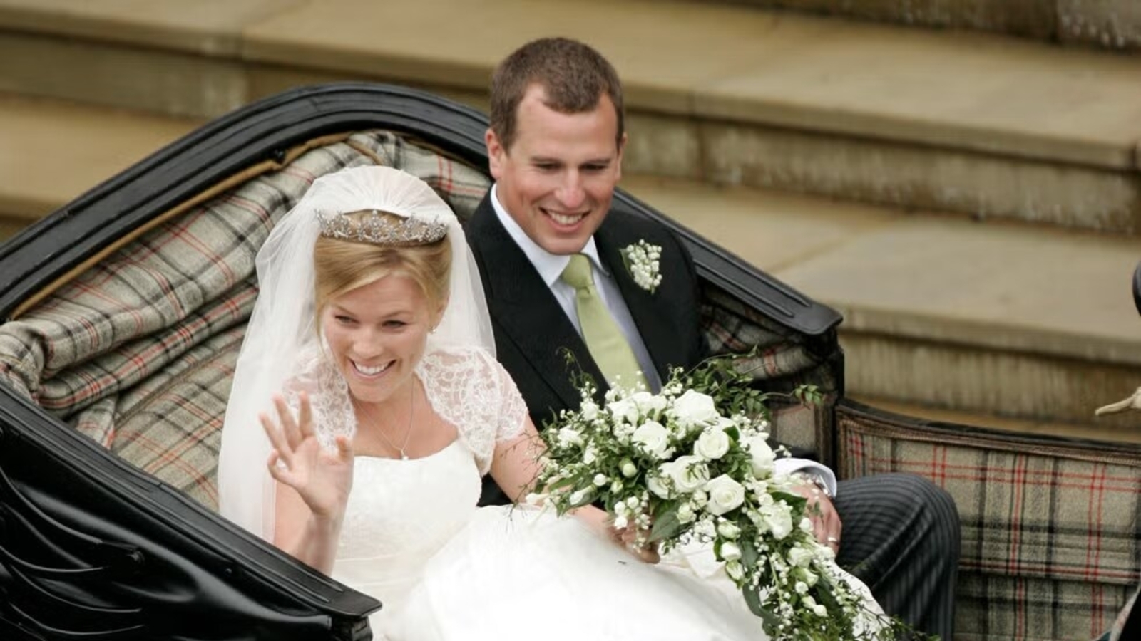 Who is Peter Phillips ex-wife? Meet Autumn Kelly and their kids as Princess Anne's son ties knot with Harriet Sperling