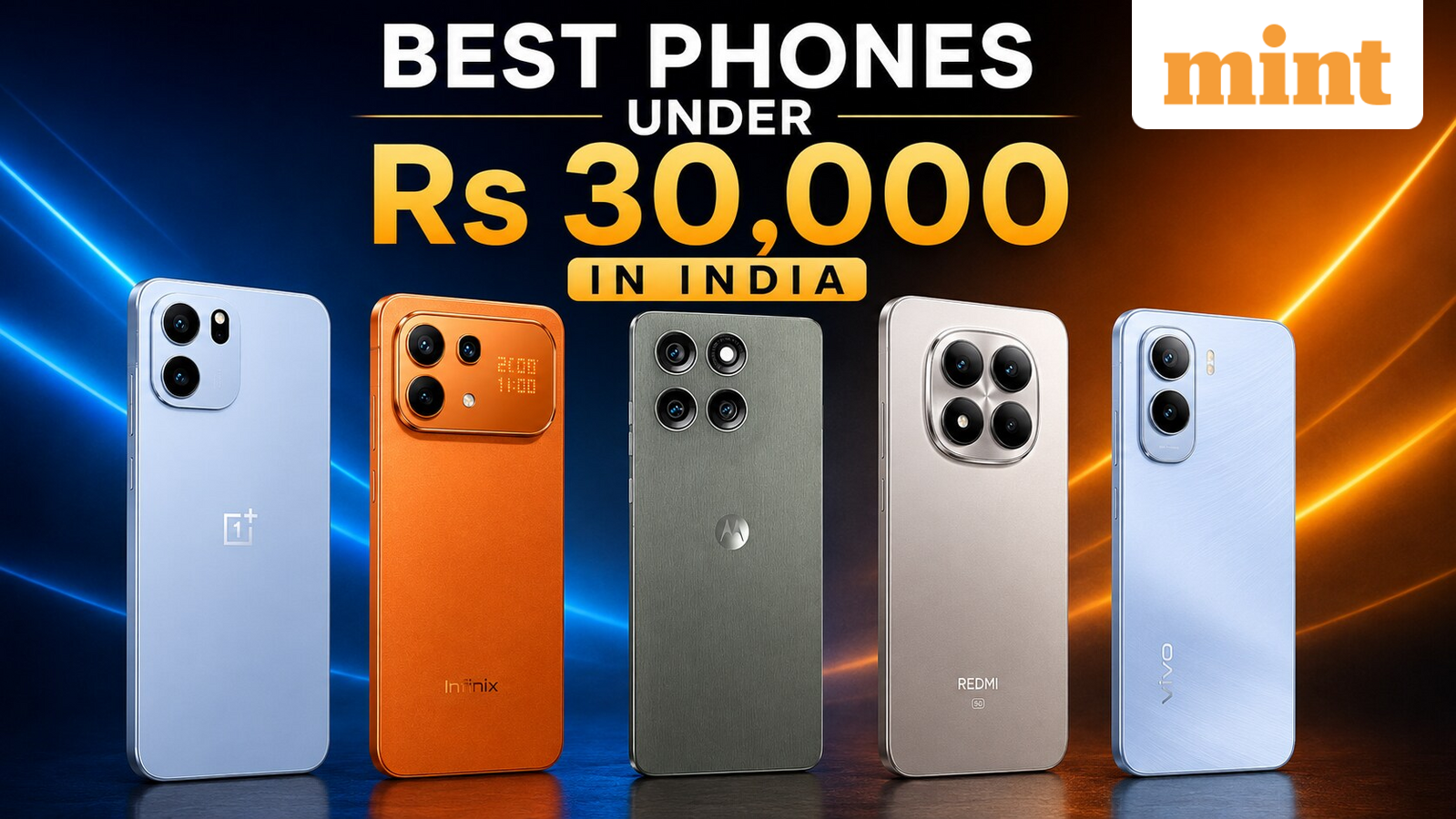 Best smartphones under  ₹30,000 featuring OnePlus Nord CE 6, Infinix Note 60 Pro and Motorola Edge 60 Pro