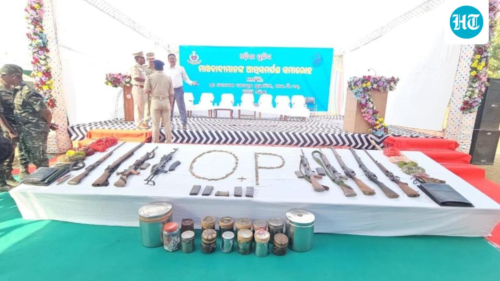 22 Maoists including divisional committee member surrender in Odisha