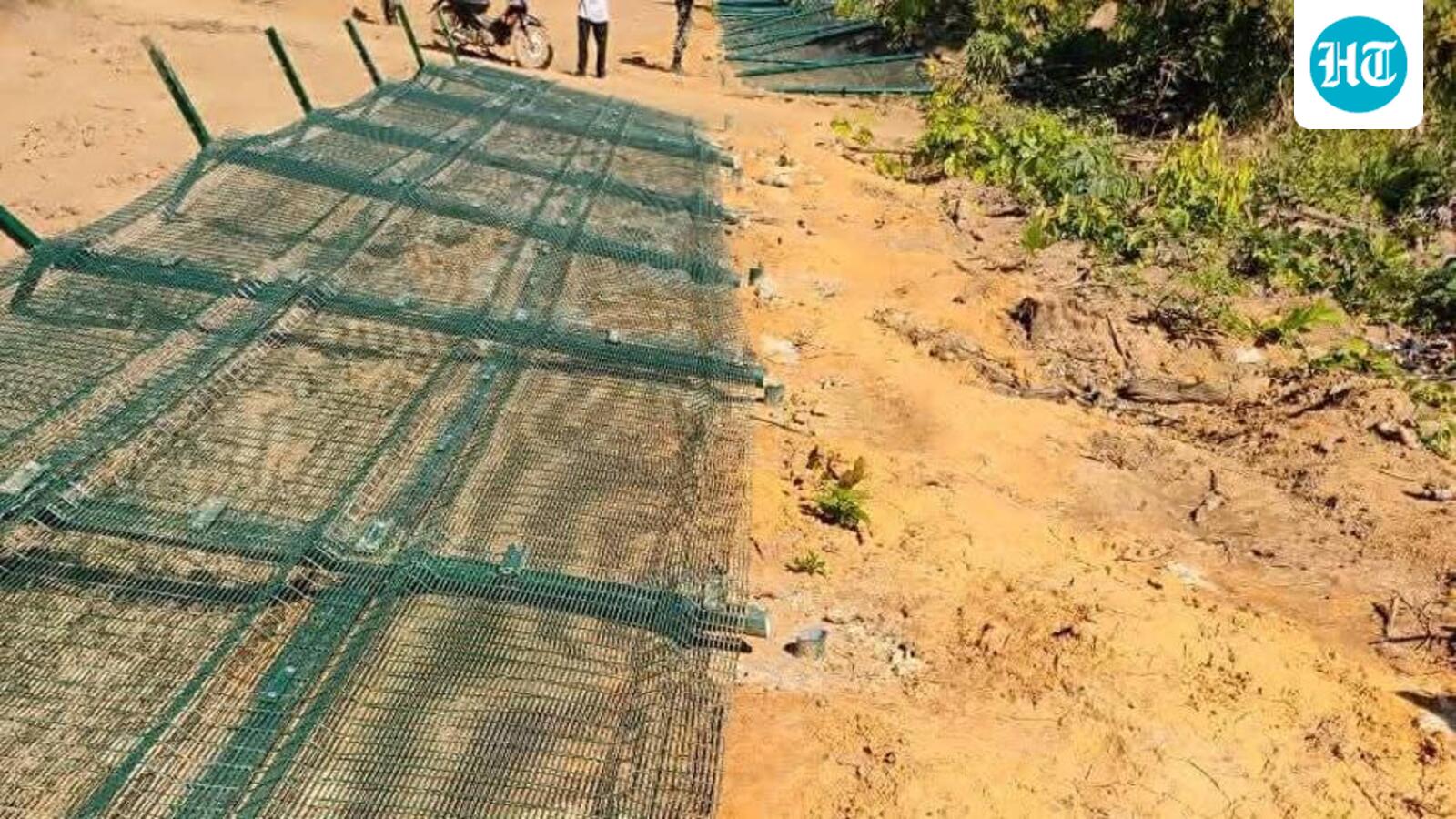 150m stretch of Indo-Myanmar border fence found cut in Manipur’s Chandel district