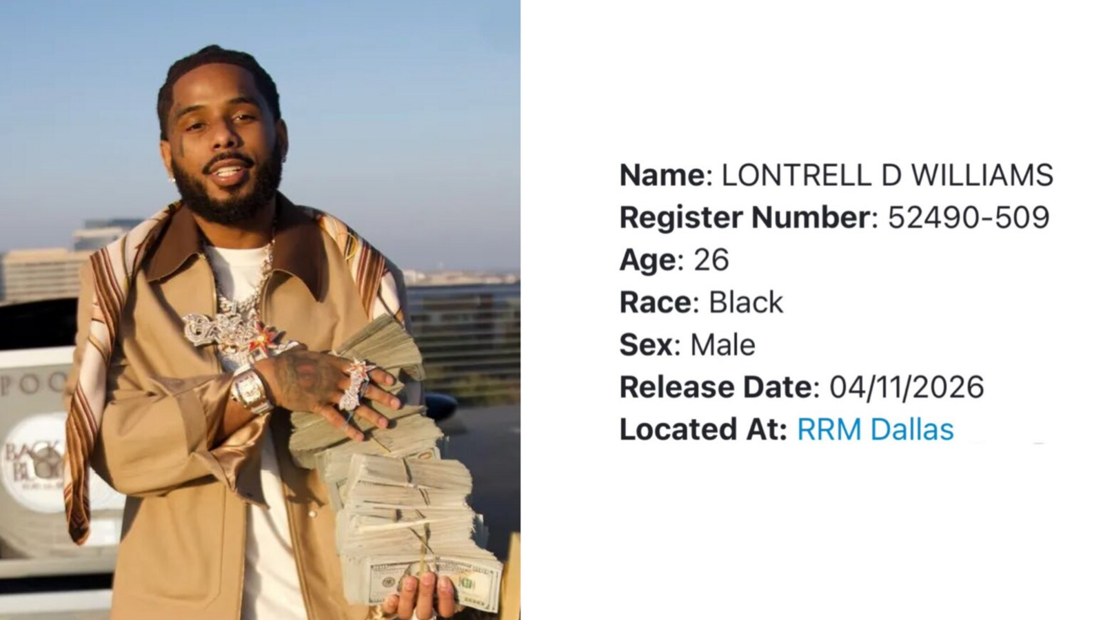 Pooh Shiesty arrested, locked up again at RRM Dallas? His label sets the record straight