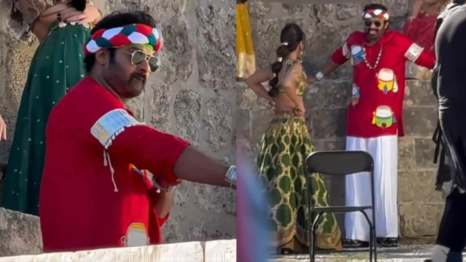 Prabhas dances to song from The Raja Saab in leaked videos from Greece; reminds fans of his famous ‘Darlingey’