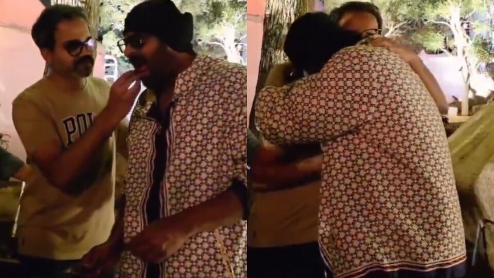 Prabhas cuts cake as he celebrates 46th birthday with Salaar director Prashanth Neel. Watch