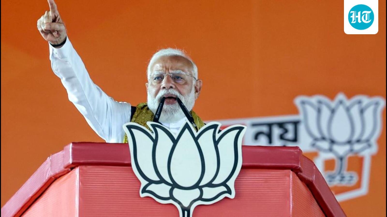 Modi refers to Mamata’s 2021 Nandigram loss, says would be repeated across Bengal