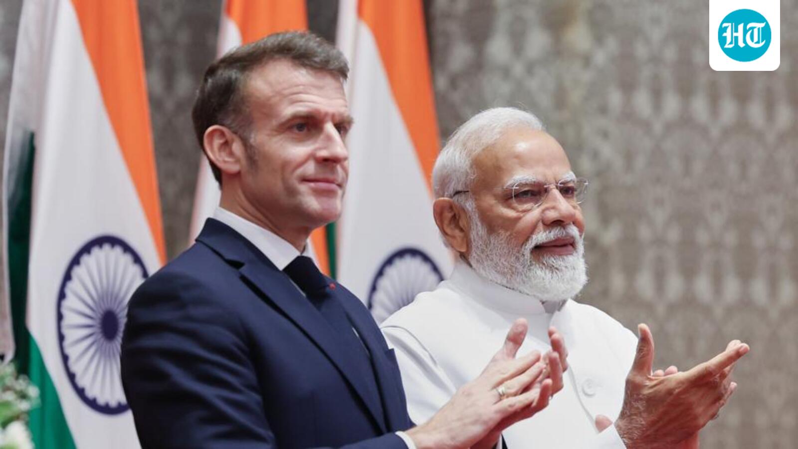 PM Modi, Macron renew defence pact, launch H125 helicopters under India-France partnership