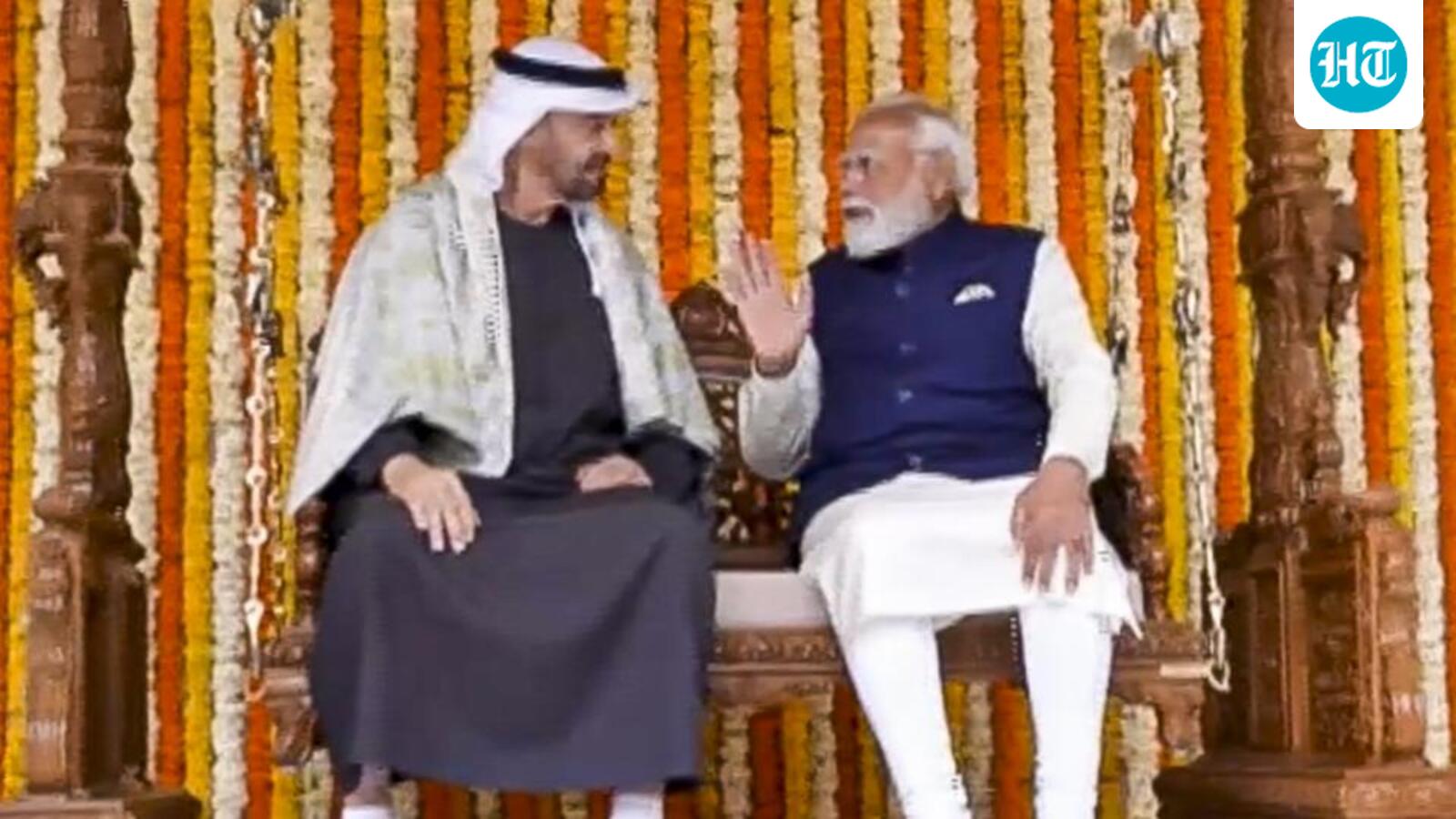 Modi and MBZ fast-track defence and energy cooperation during 3-hr Delhi visit