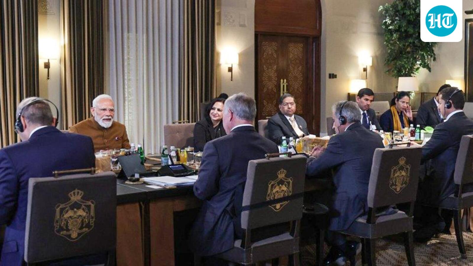 Global issues, terrorism, Gaza feature in India-Jordan talks