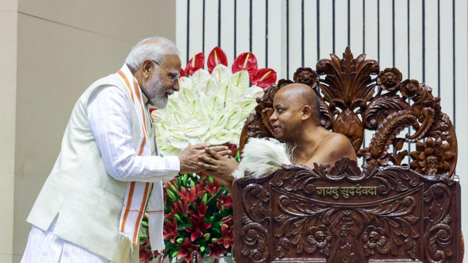 PM Modi reaffirms stand against terrorism at Jain leader’s centenary celebration