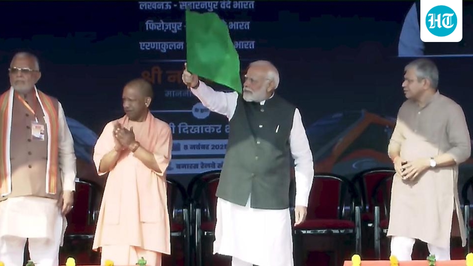 PM Modi flags off Ernakulam-Bengaluru Vande Bharat; 1st semi-high-speed train between Kerala, Tamil Nadu, Karnataka