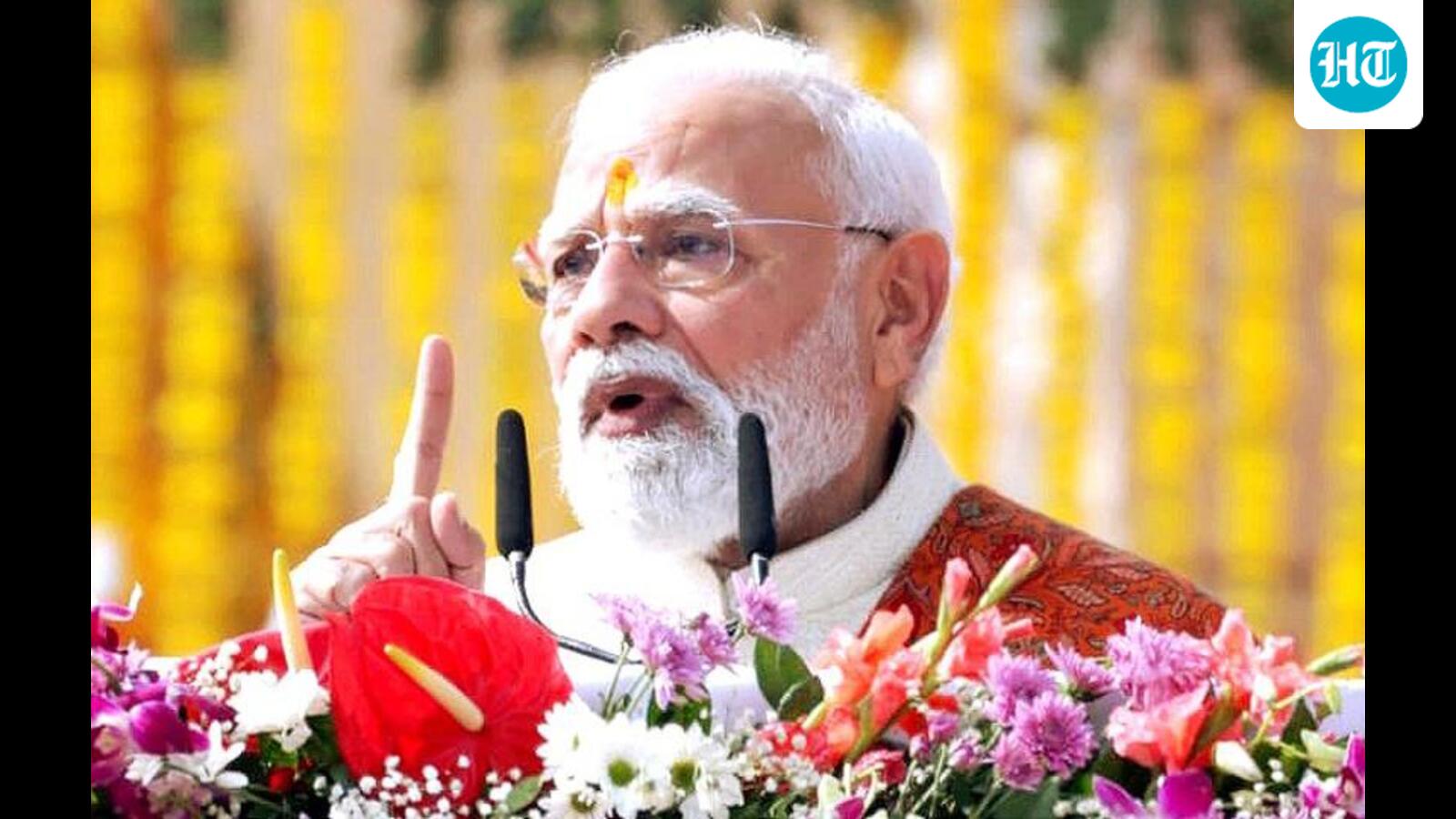 Modi hails Constitution as sacred document; calls for furthering national goals
